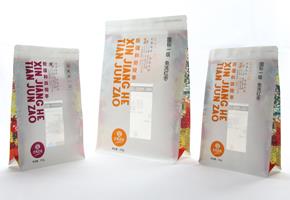 Side Gusset phẳng Bottom Túi Đối với Nuts Snacks