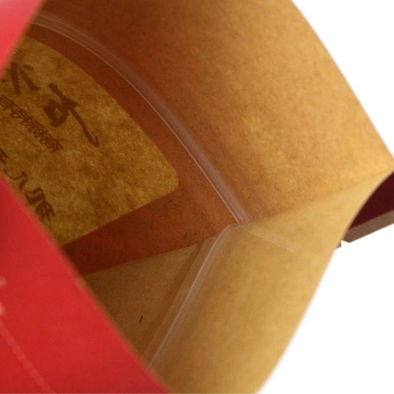 Aluminum Kraft Food Packaging Bag with Zipper