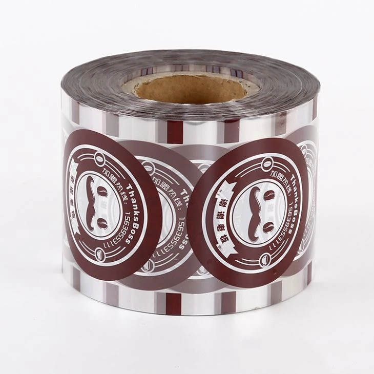 Cà phê Tea Cup nhựa niêm phong phim