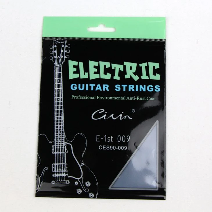 OPP túi tự động với lỗ máy bay Đối với Guitar String Bao bì