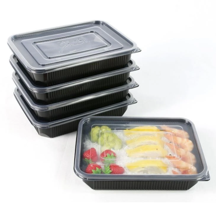 1200ml Hộp bento ăn trưa PP Takeway Hộp đựng thực phẩm có nắp đậy