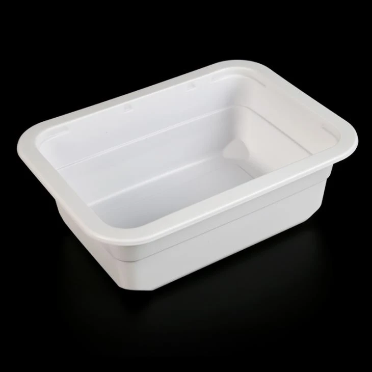 1000ml Microwavable dùng một lần Bữa ăn bằng nhựa chuẩn bị cho Thực phẩm Nhà sản xuất Khay đóng gói phục vụ ăn uống