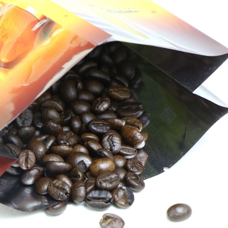 Sachets Logo tùy chỉnh Đứng lên Túi cà phê