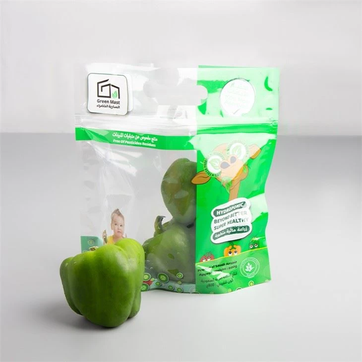 Plastic Breathable Anti Fog Fresh Fruit Vegetable Packing Bags