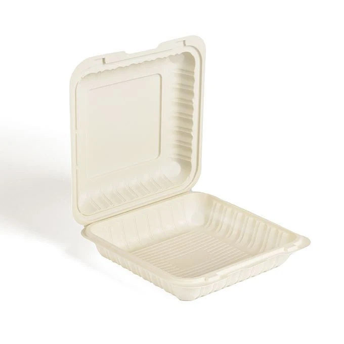 9Inch 3 Ngăn Trong Suốt Eco PP Nhựa Không Chứa BPA Dùng Một Lần Mang Ra Bao B...
