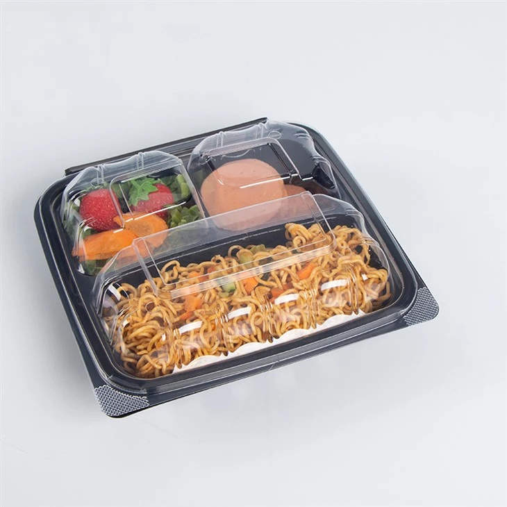 Hộp đựng thức ăn mang đi có nắp đậy 9x9 ''