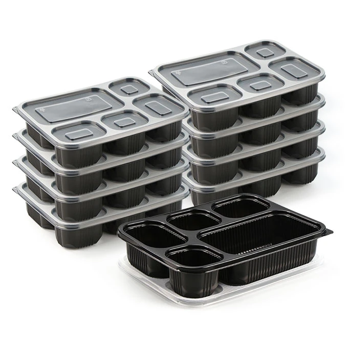 Hộp Bento 5 Ngăn Dùng Một Lần