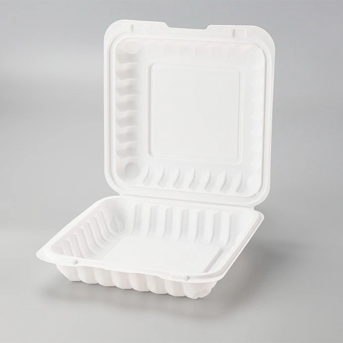 Hộp đựng vỏ sò 9x9 inch MFPP để đi