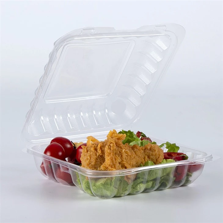 Hộp đựng hộp Bento trong suốt dùng một lần