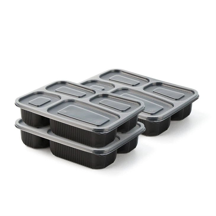 Hộp Bento 4 ngăn dùng một lần