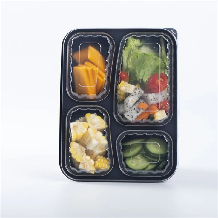 Hộp Bento dùng một lần có nắp đậy