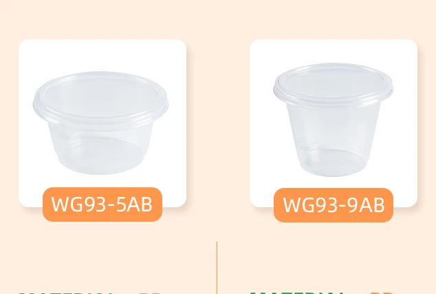 Cốc đựng nước sốt dùng một lần 9OZ