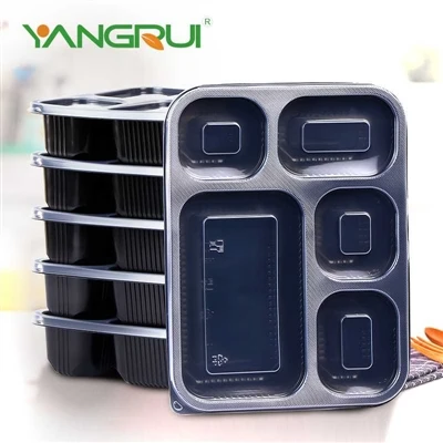 Bán buôn Bpa miễn phí mang đi Hộp đóng gói thực phẩm nhanh Tùy chỉnh Chuẩn bị...
