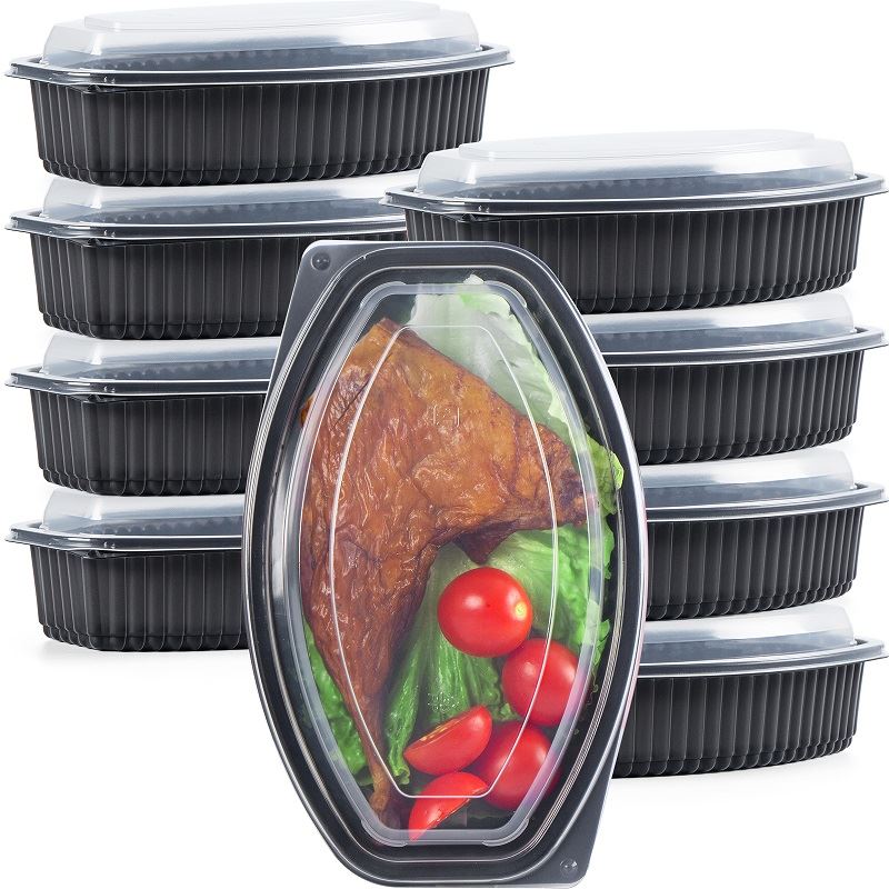 Hộp thức ăn hình bầu dục 32 oz