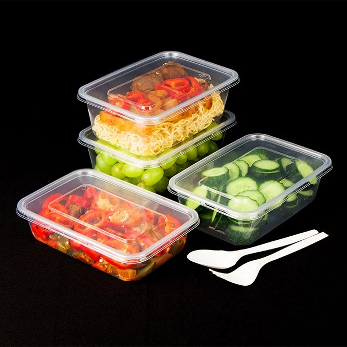 Clear Clear Food Storage Container dùng một lần