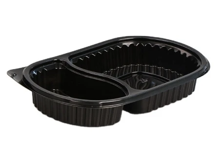 Hộp Bảo Quản Thực Phẩm 2 Ngăn Oval