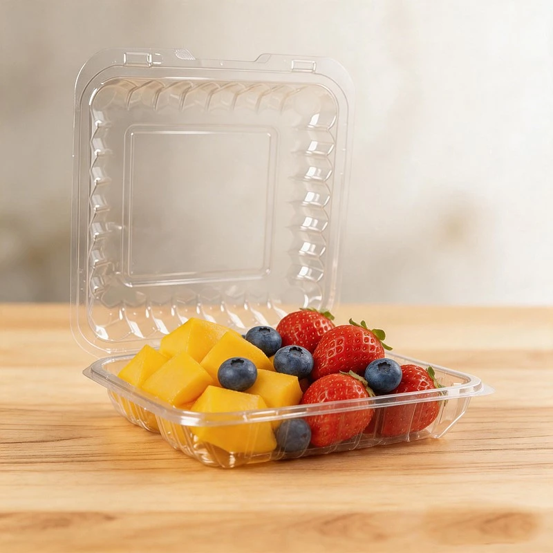clear takeout boxes